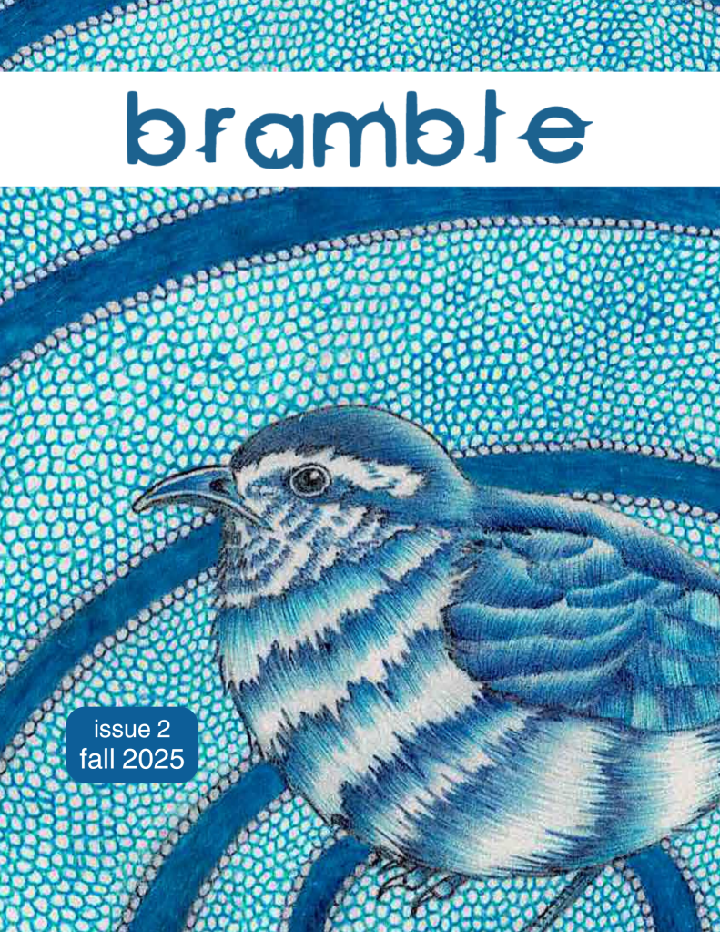 blue bird on bramble issue 2 cover